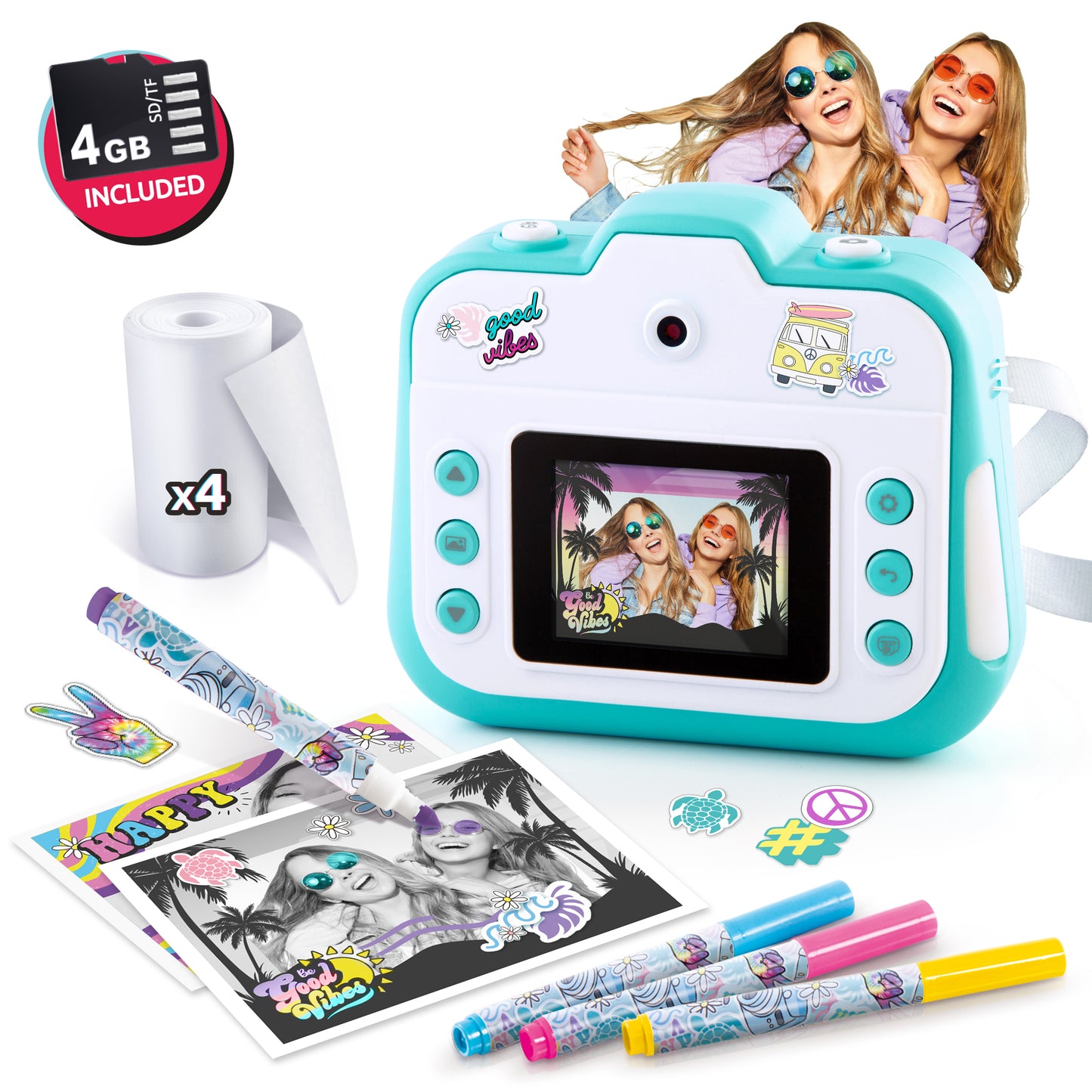 Instant Digital Camera incl. SD Card