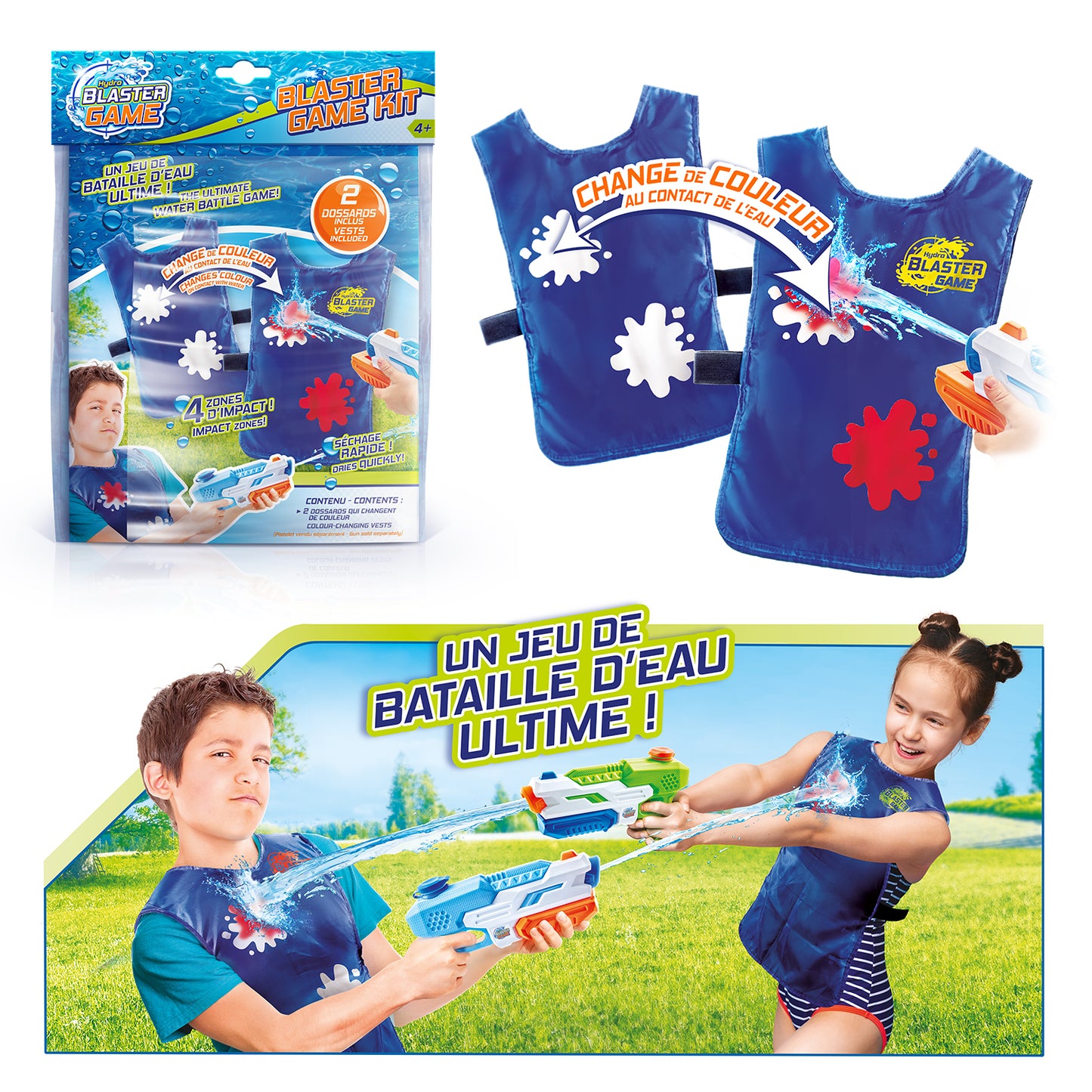 Hydro Blaster - 2 Vests Kit