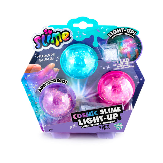 Light-up Cosmic Slime 3er-Kit