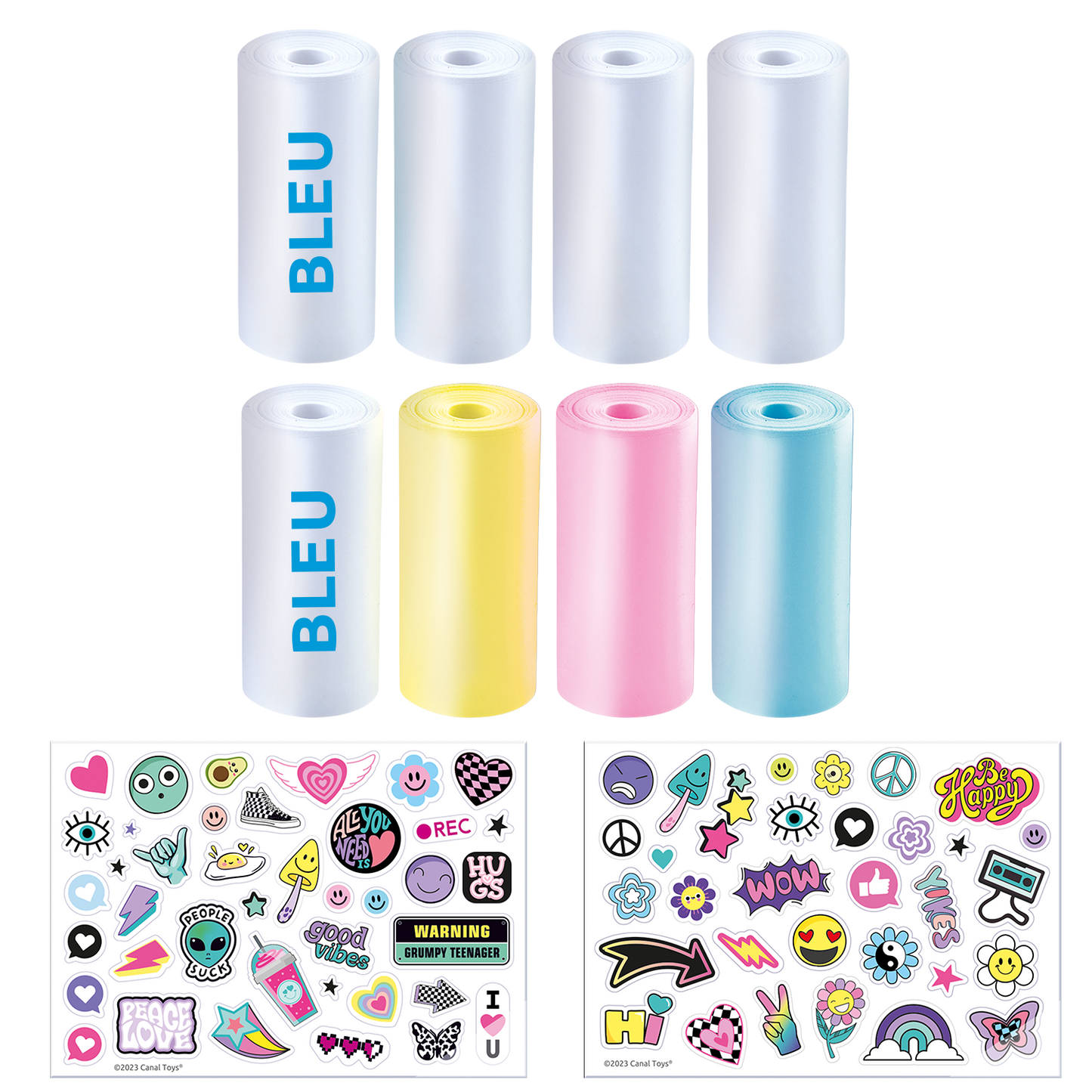 Gabby's Dollhouse Instant Camera + Refill Bundle