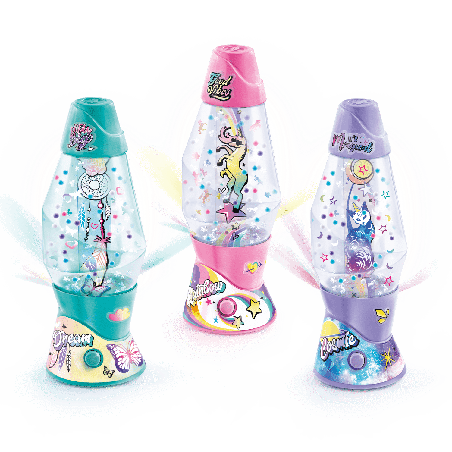 Mini Lámpara de Lava DIY - Mini Lava Lamp DIY - Style 4 Ever - OFG 234 - CanalToys