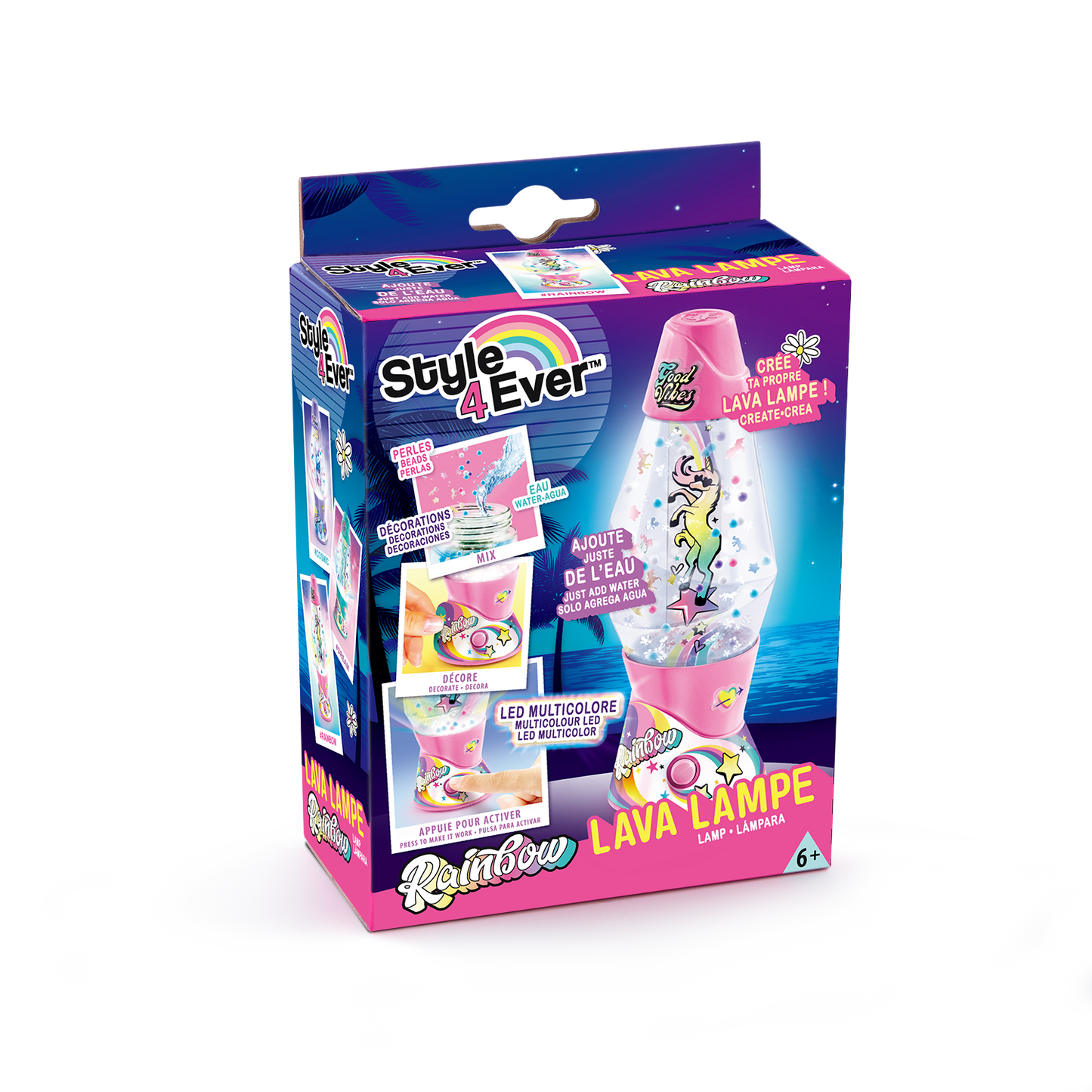 Mini Lámpara de Lava DIY - Mini Lava Lamp DIY - Style 4 Ever - OFG 234 - CanalToys