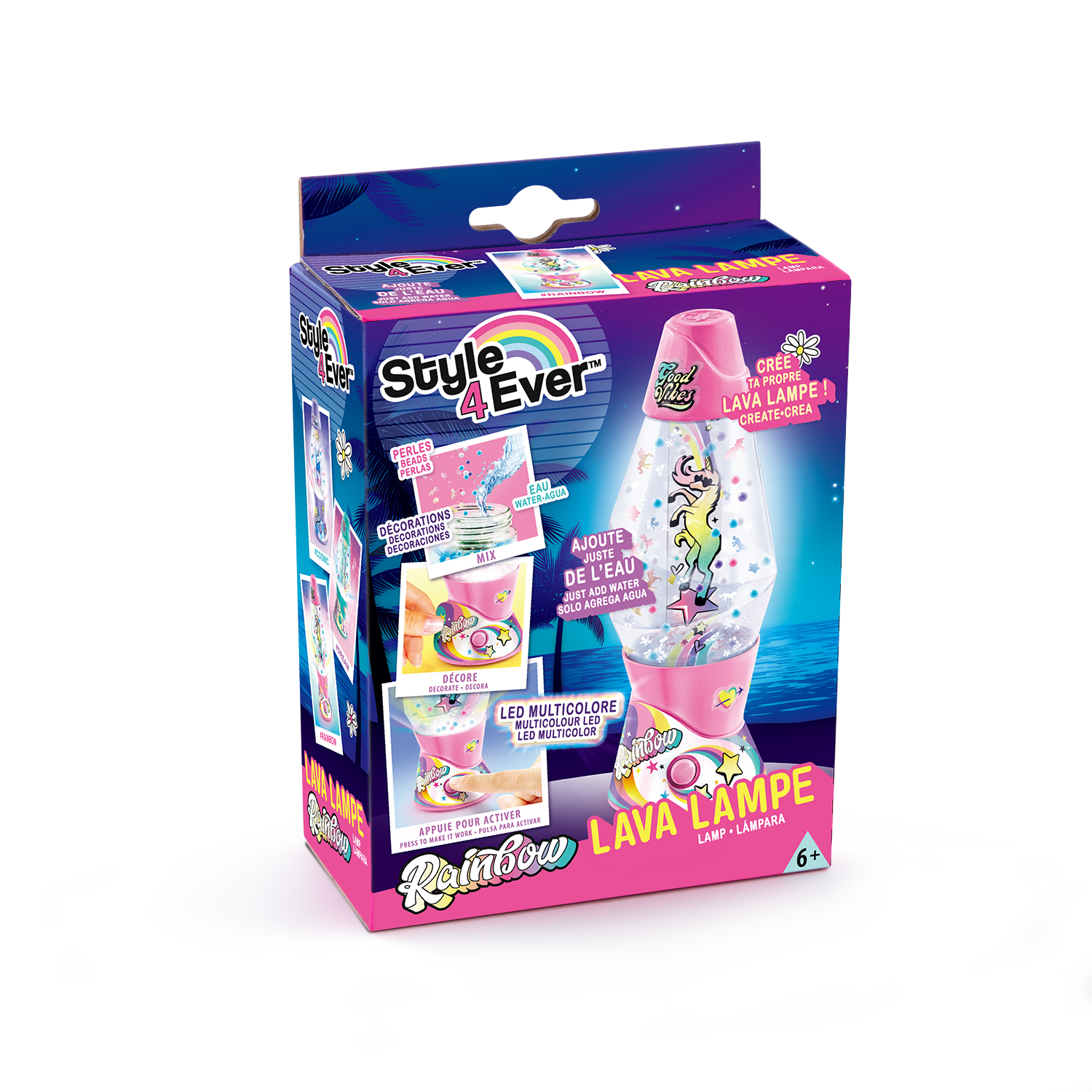 Mini Lámpara de Lava DIY - Mini Lava Lamp DIY - Style 4 Ever - OFG 234 - CanalToys