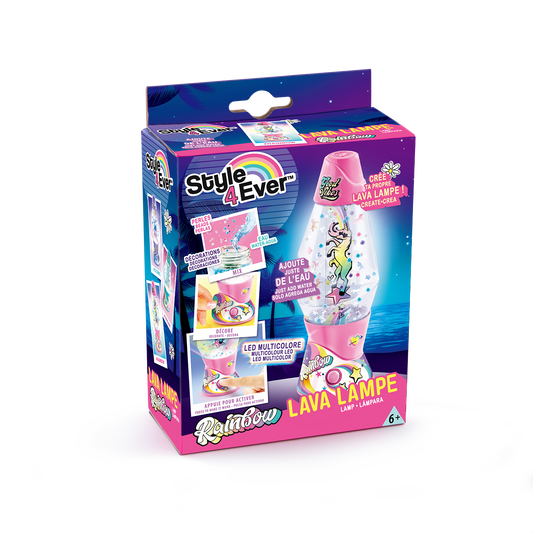 Mini Lámpara de Lava DIY - Mini Lava Lamp DIY - Style 4 Ever - OFG 234 - CanalToys