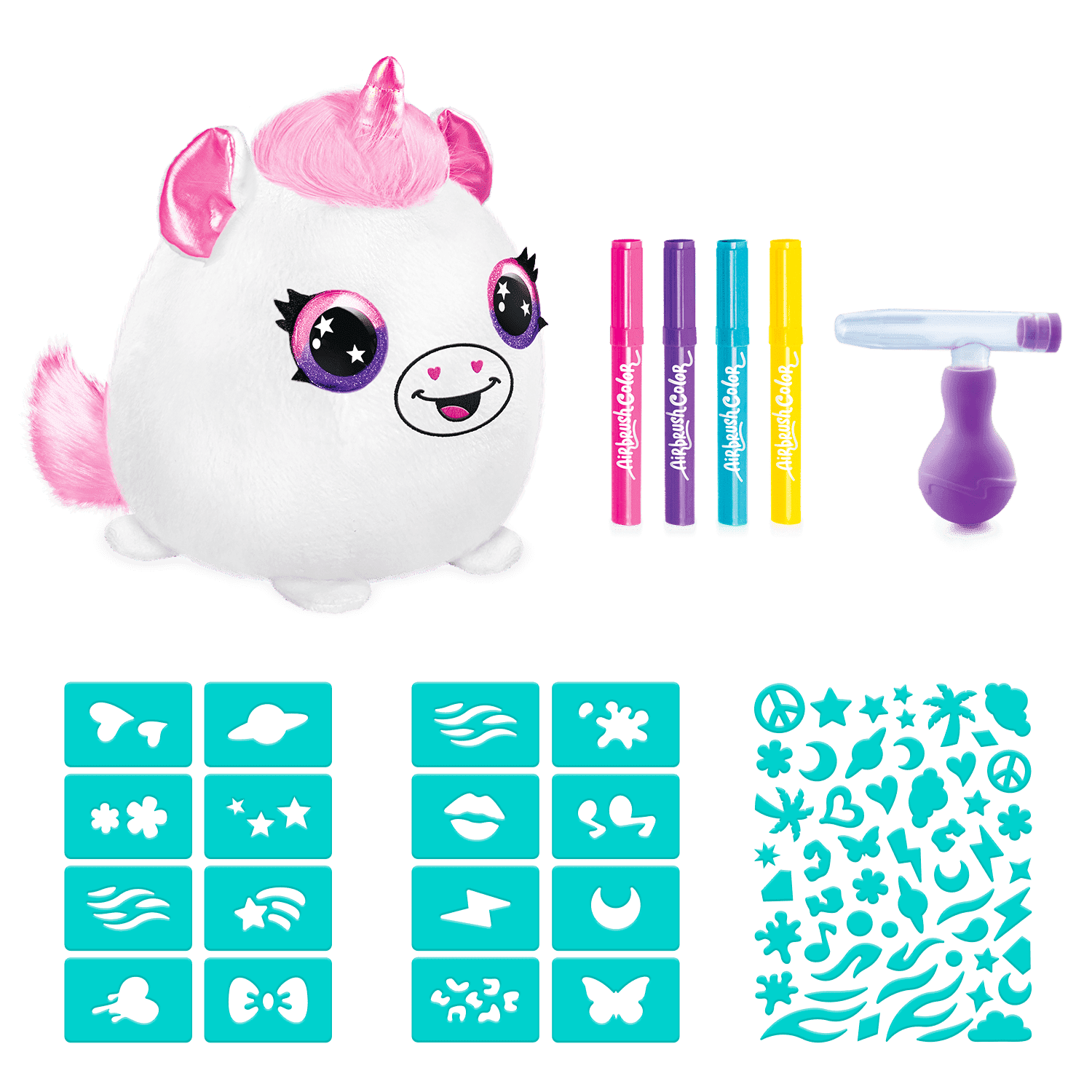 Cubo de Colorea tu Mascota - Colour your Plush Bucket - Airbrush Plush - Style 4 Ever - OFG266 - CanalToys