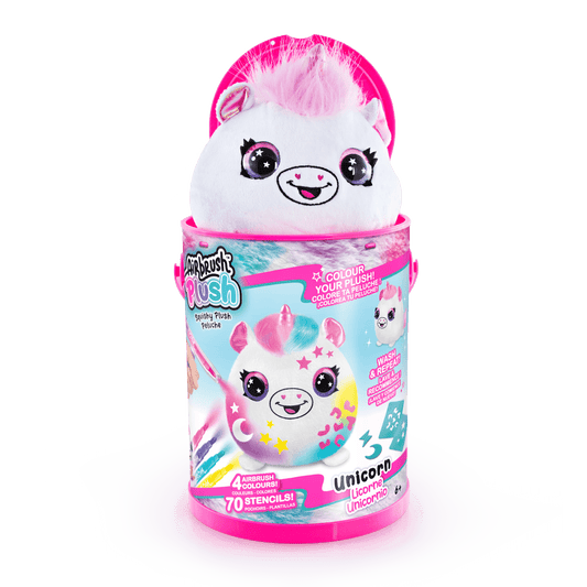 Cubo de Colorea tu Mascota - Colour your Plush Bucket - Airbrush Plush - Style 4 Ever - OFG266 - CanalToys