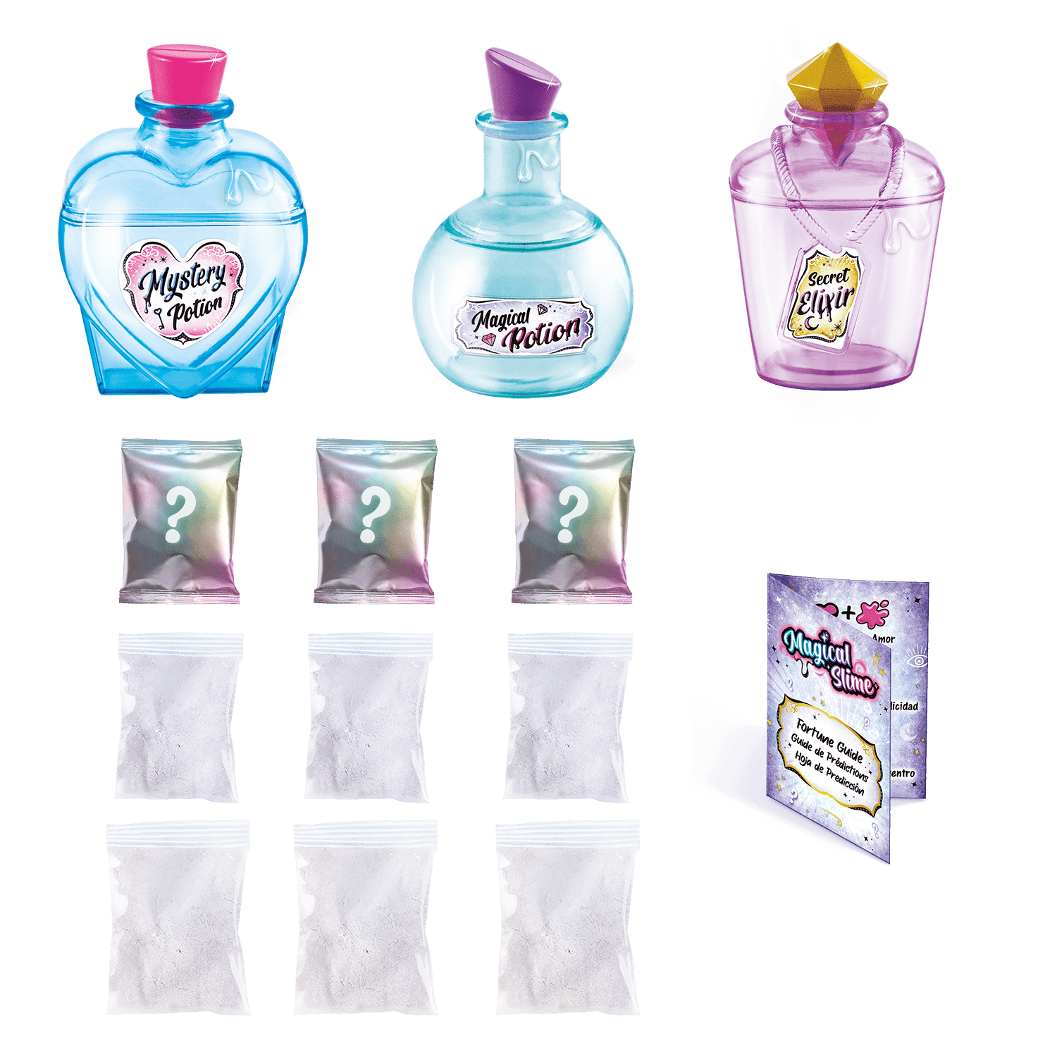 Slime Poción Mágica 3 Pack - Magical Slime 3 Pack - Magical Slime - SSC202 - CanalToys