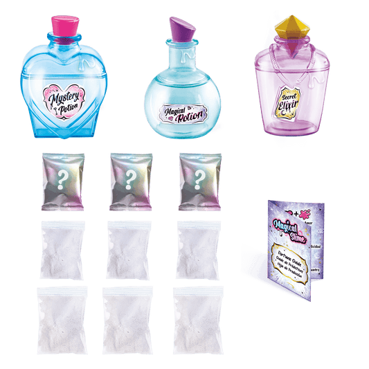 Slime Poción Mágica 3 Pack - Magical Slime 3 Pack - Magical Slime - SSC202 - CanalToys