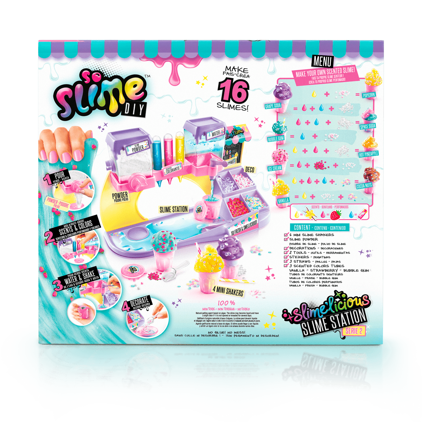 Estación de comiditas de Slime - Slime Mini Food Station - So Slime - SSC222 - CanalToys