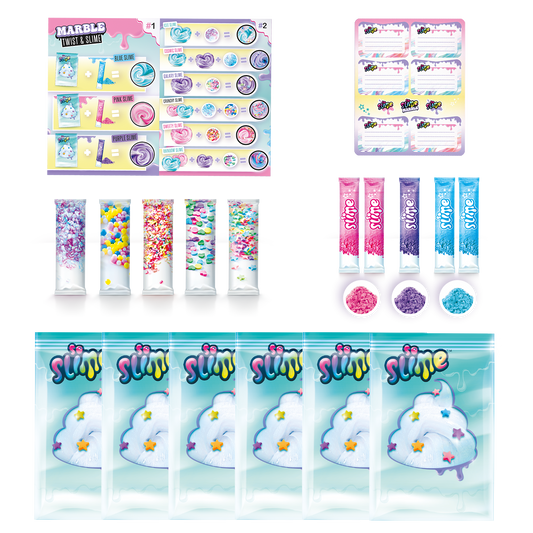 Set de Recambios Mixer Machine Twist & Slime (Batidora) - Twist & Slime Mixer Machine Refills - So Slime - SSC 239 - CanalToys