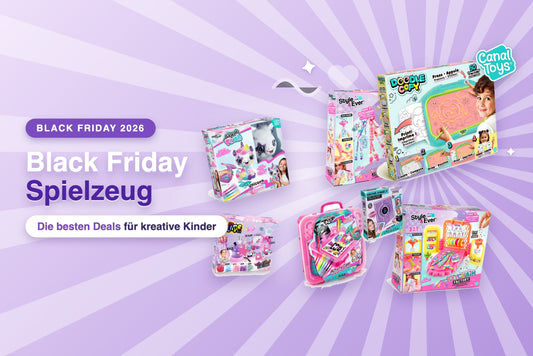 Black Friday Spielzeug 2026: kreative Deals für Kinder von Canal Toys
