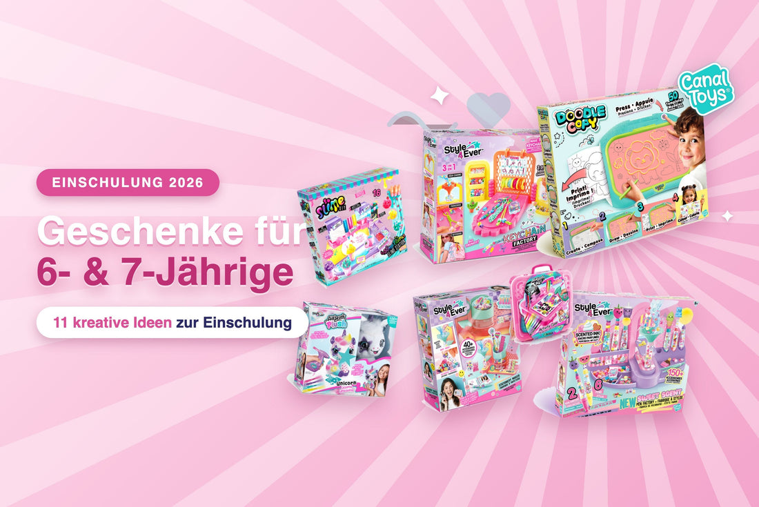 Geschenke für 6- und 7-Jährige zur Einschulung von Canal Toys