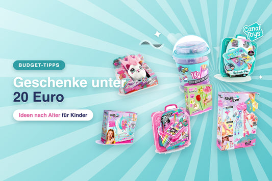 Geschenke unter 20 Euro für Kinder von Canal Toys