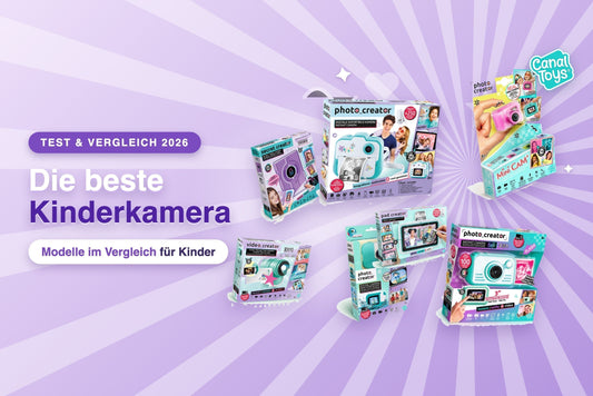 Kinderkamera Test und Vergleich: Modelle von Canal Toys