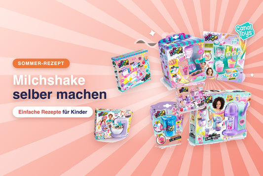 Milchshake selber machen: Rezepte und Sets für Kinder von Canal Toys