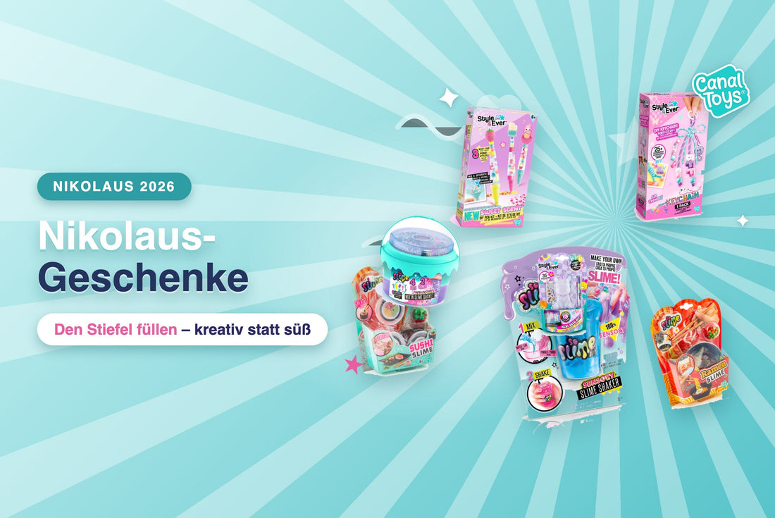 Nikolaus-Geschenke für Kinder: kreative Ideen von Canal Toys