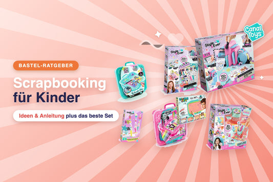 Scrapbooking für Kinder: Ideen und Sets von Canal Toys
