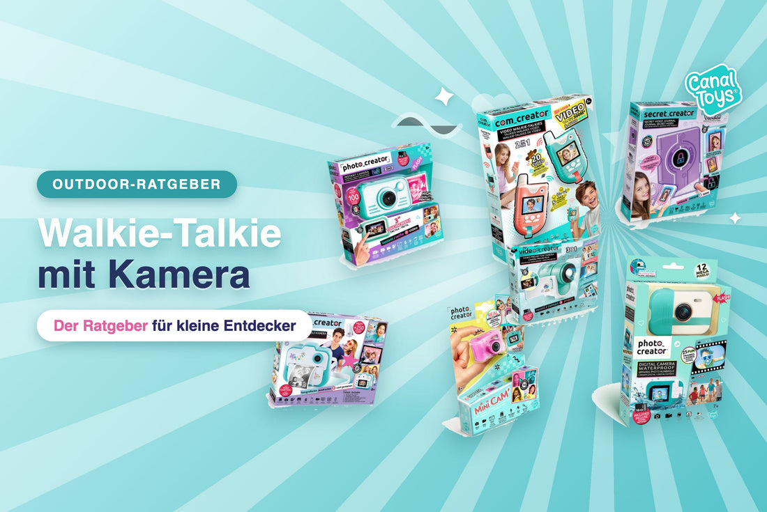 Walkie-Talkie mit Kamera für Kinder von Canal Toys