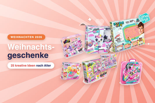 Weihnachtsgeschenke für Kinder 2026: kreative Ideen von Canal Toys