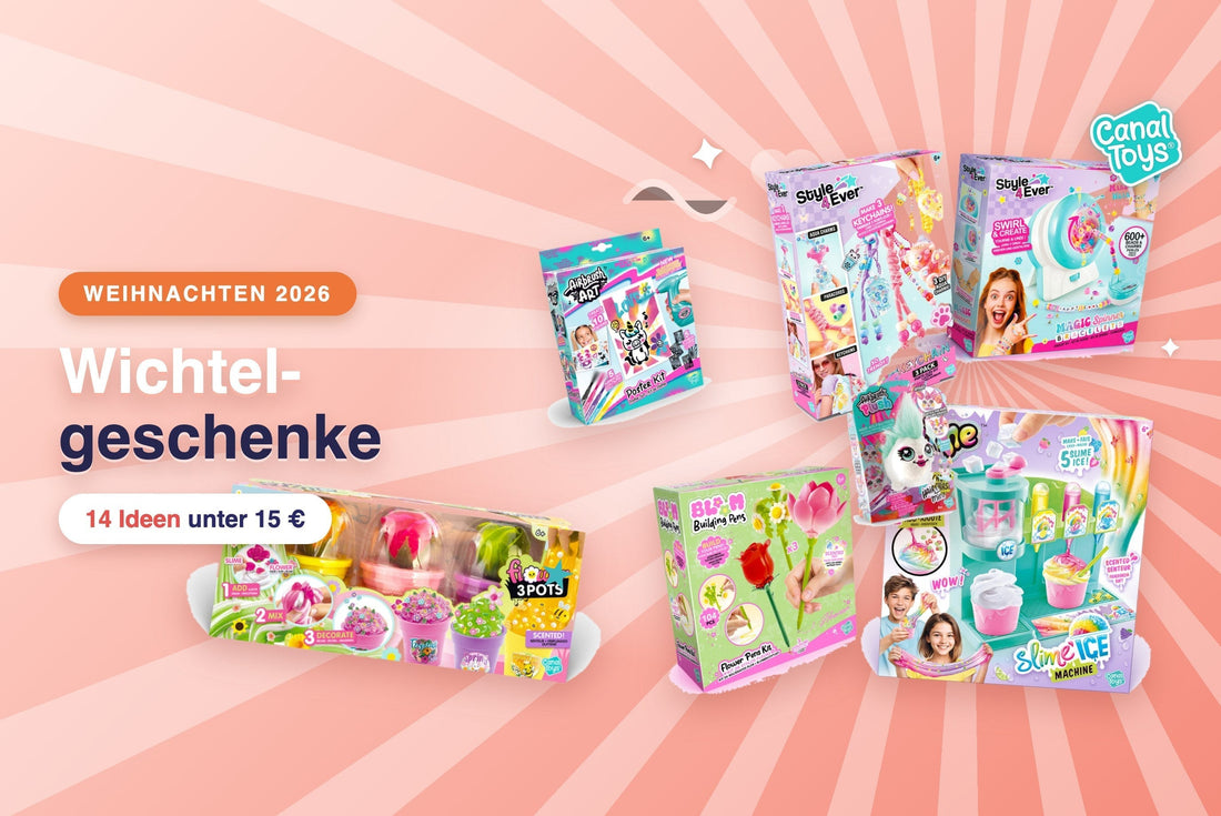 Wichtelgeschenke für Kinder unter 15 Euro von Canal Toys