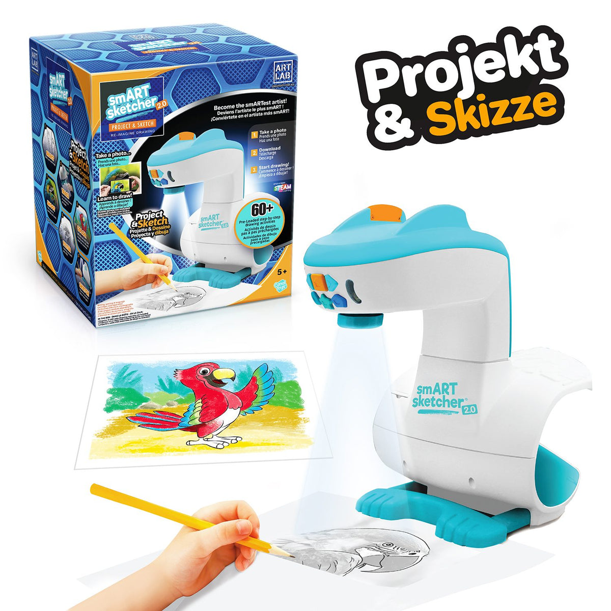 SmART Sketcher 2.0 in Szene – Canal Toys