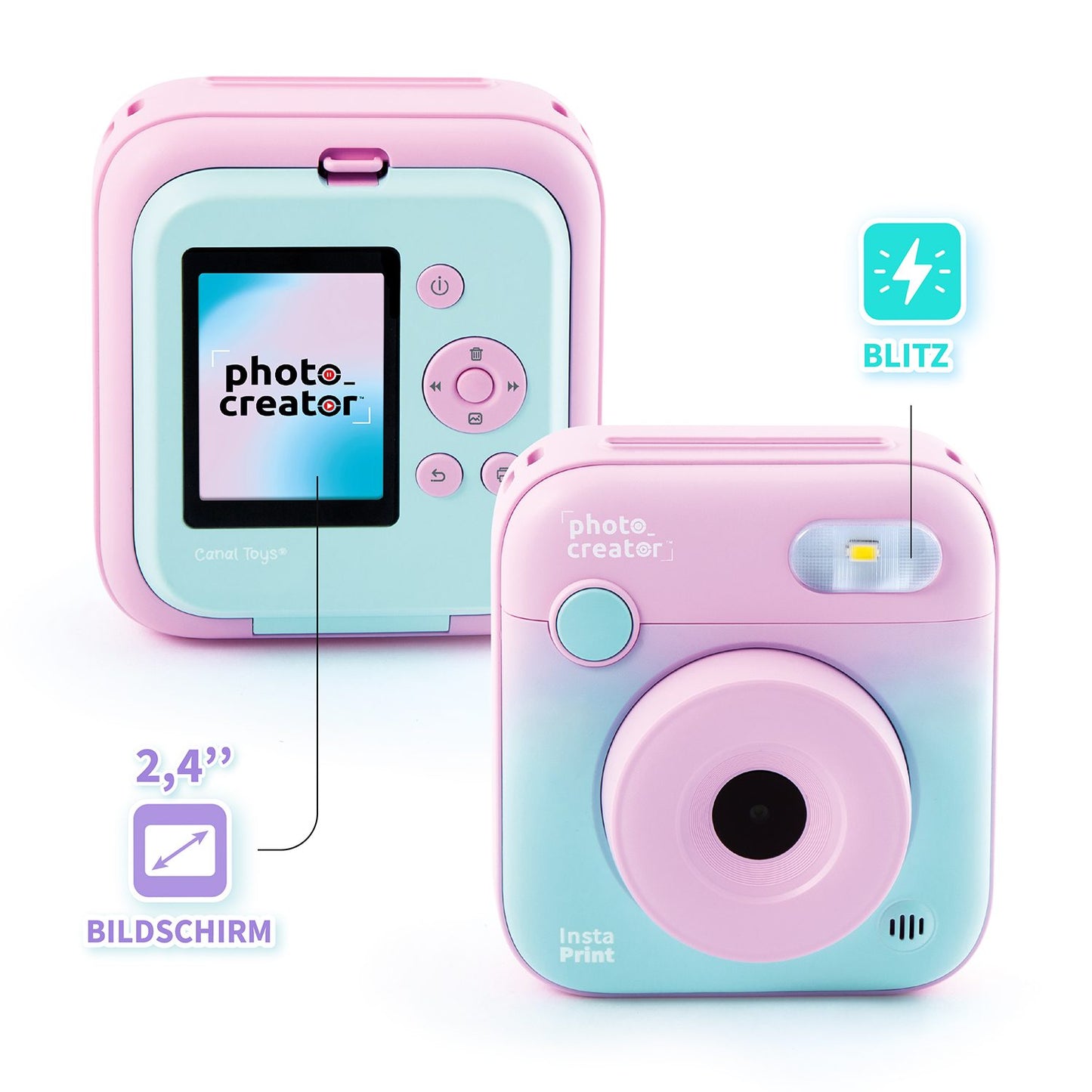Instant Colour Printing Camera technische Details – Canal Toys