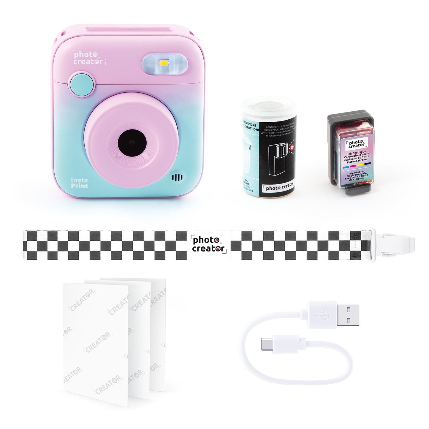 Instant Colour Printing Camera Lieferumfang – Canal Toys