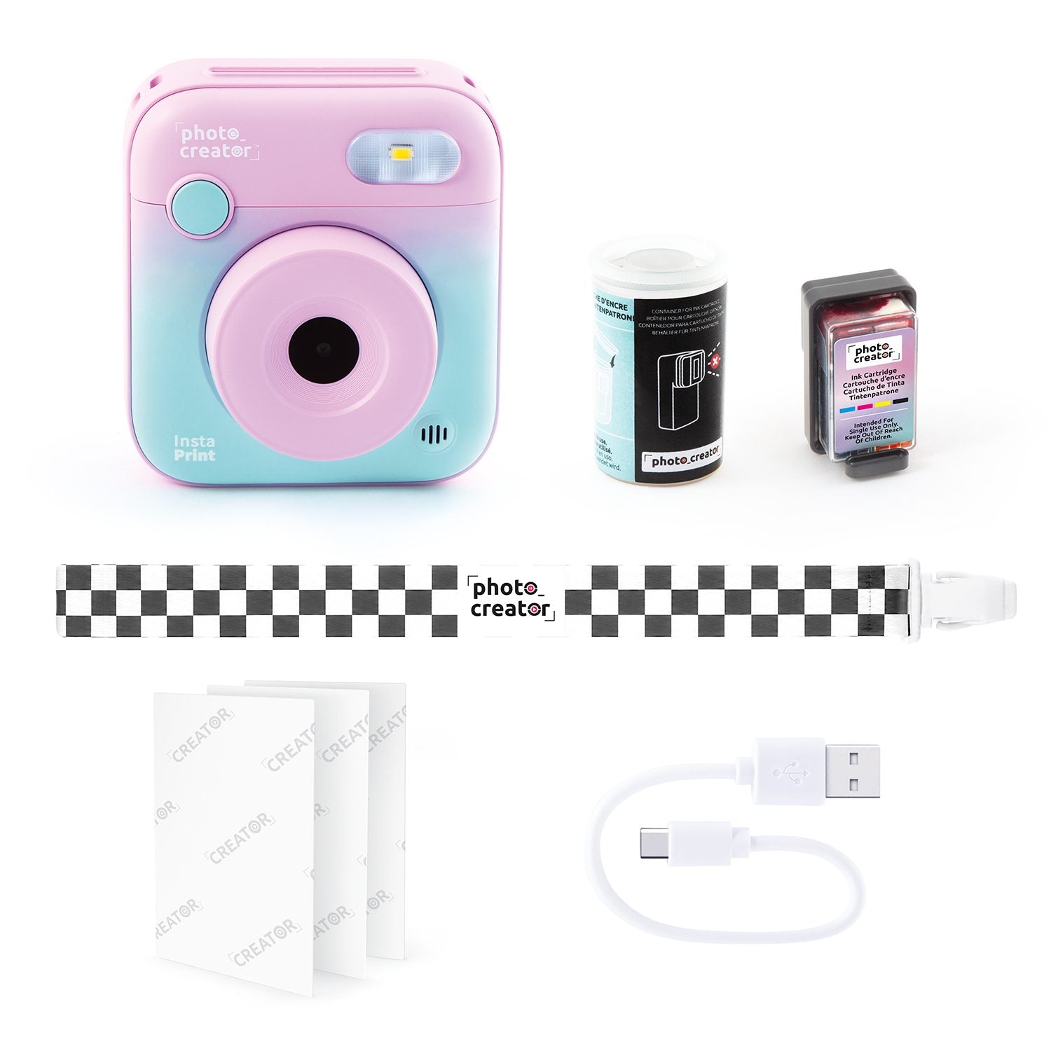 Instant Colour Printing Camera Lieferumfang – Canal Toys
