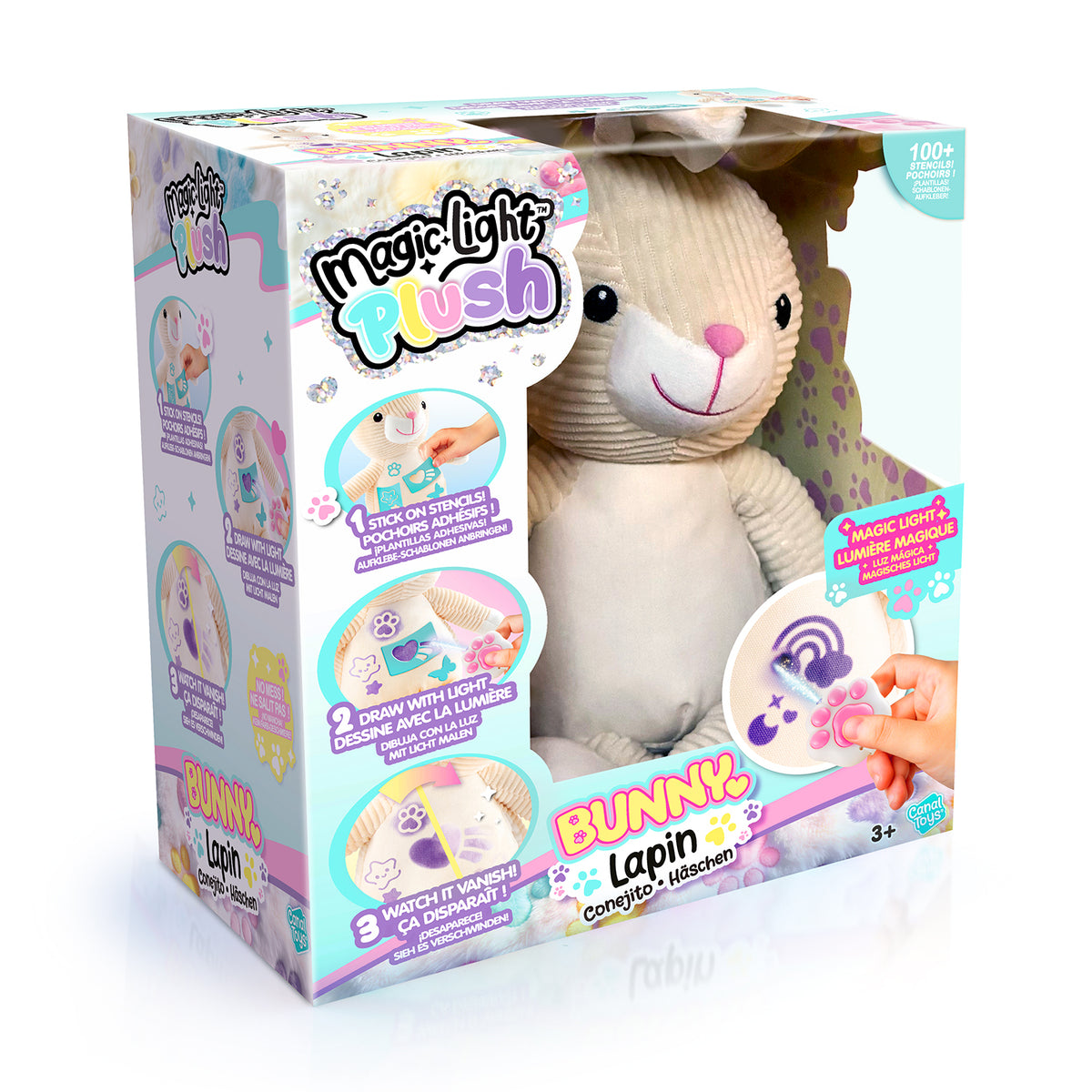 Magic Light Plush - Süßer Hase