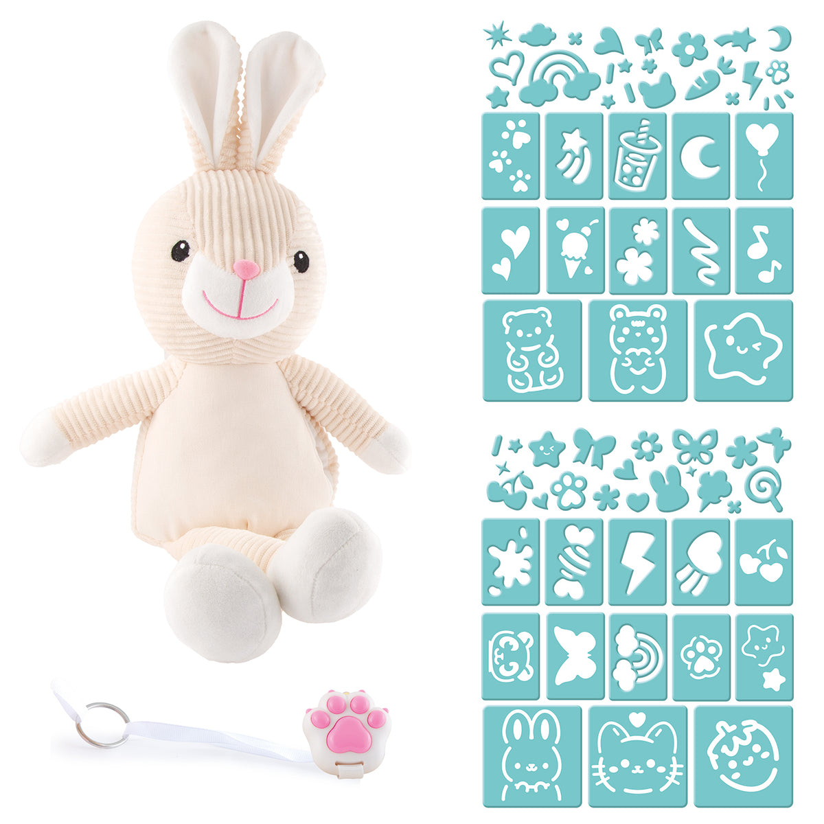 Magic Light Plush - Süßer Hase