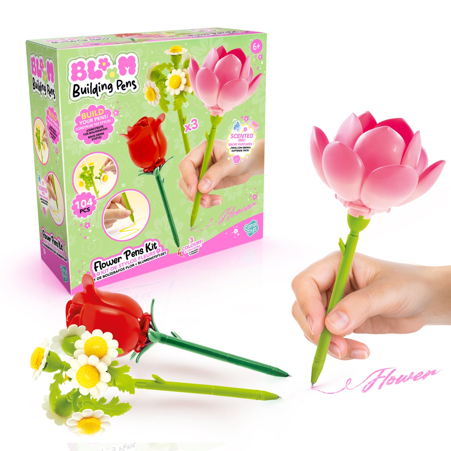 Flower Pen 3er-Pack