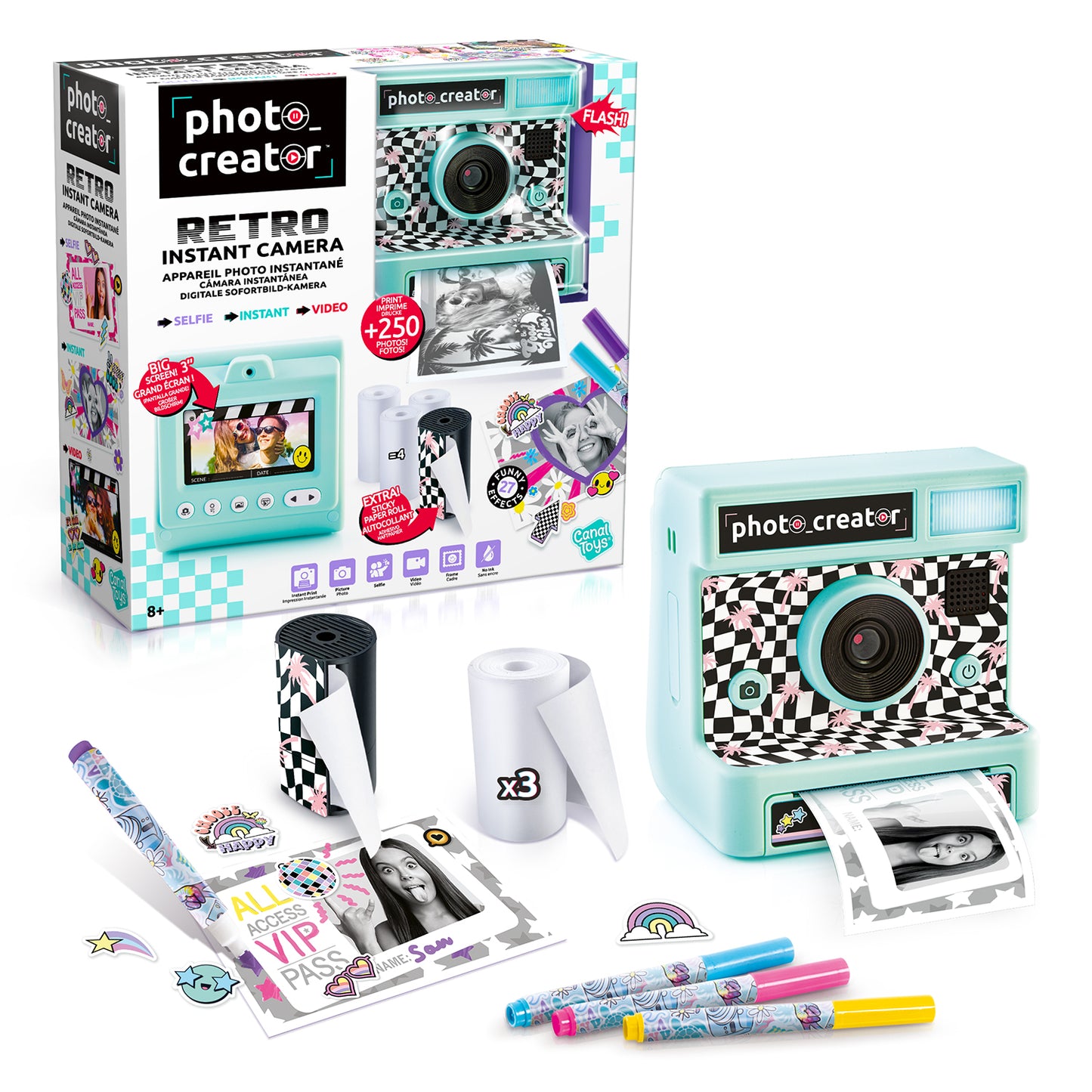 Retro Instant Camera