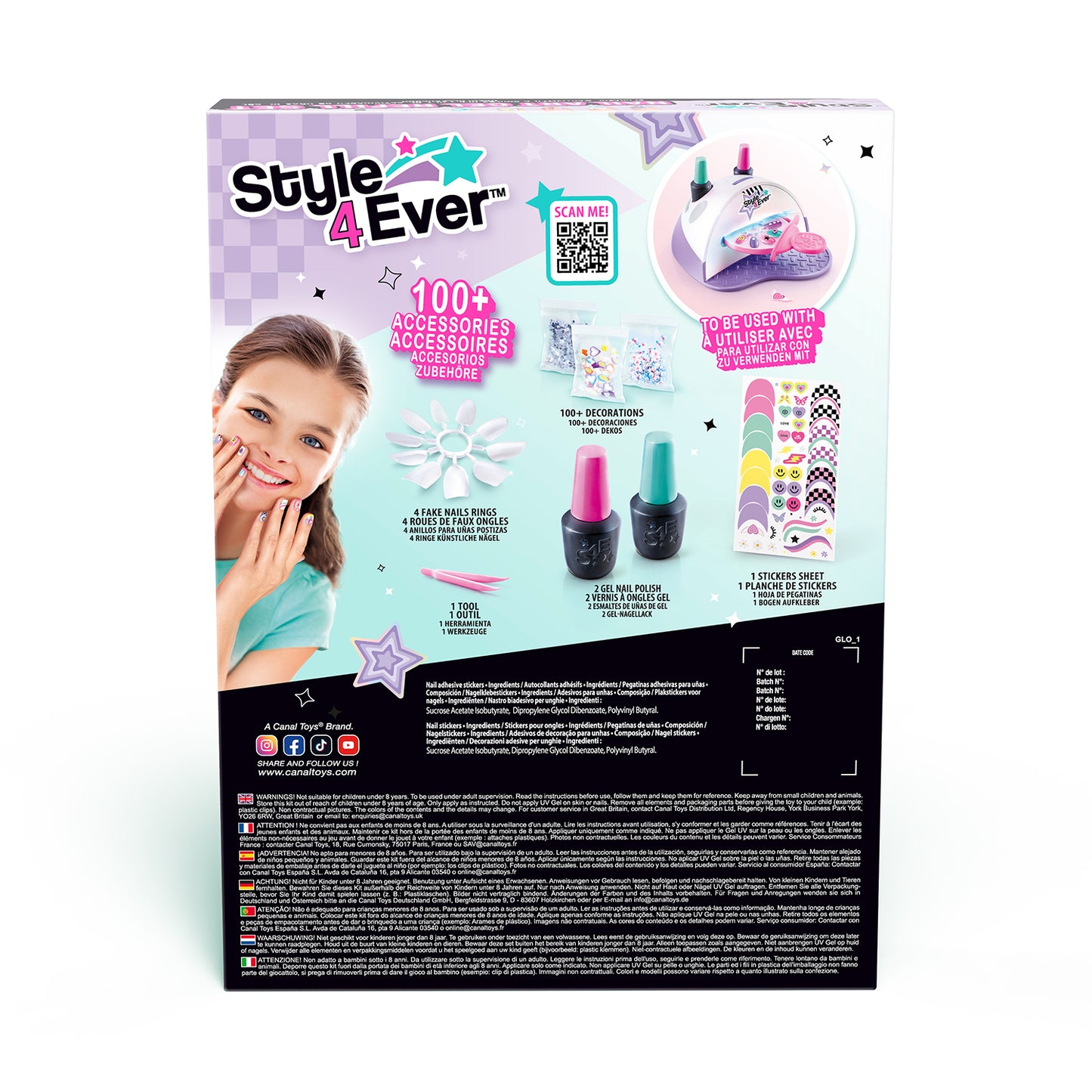 Nail Art Gel Refill Kit