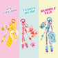 Keychain Aqua Charms