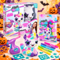 Halloween Special: Airbrush Plush Einhorn mit Refill Kit + Gewinnspiel!