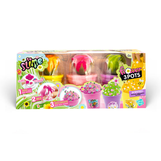 Flower Slime 3er-Pack