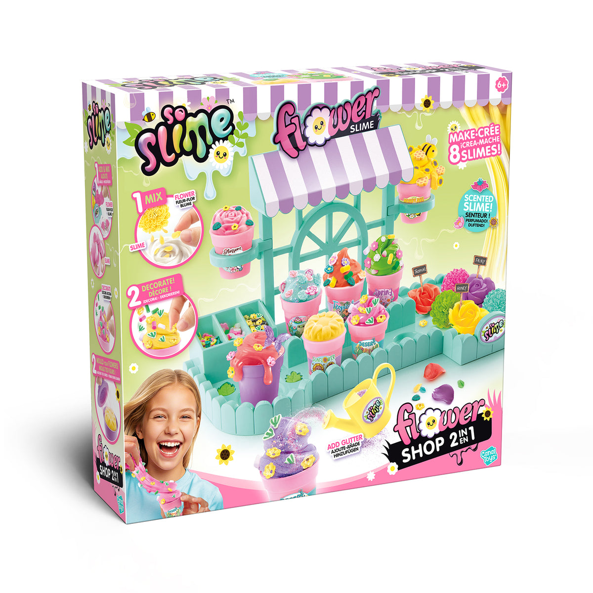 So Slime Flower Slime Shop 2-in-1 - dein Slime-Blumenladen