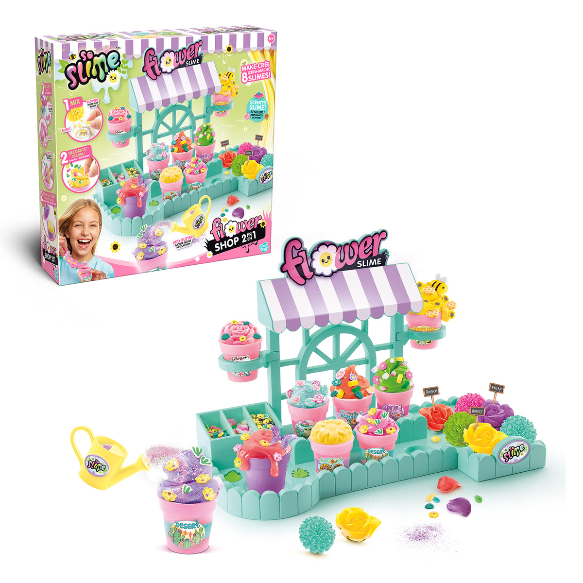 So Slime Flower Slime Shop 2-in-1 - dein Slime-Blumenladen