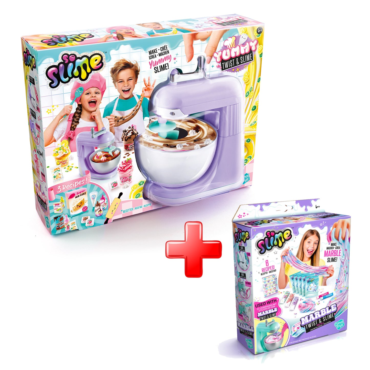 Yummy Twist 'n Slime & Twist 'n Slime Refill Bundle