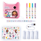Gabby y La Casa Mágica - Mi primera Cámara de Fotos de Impresión Instantánea sin Tinta con 4 Rollos de Papel y 4 Rotuladores - My First Instant Camera Gabby's DollHouse - GABB 005 - CanalToys