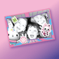 Gabby y La Casa Mágica - Mi primera Cámara de Fotos de Impresión Instantánea sin Tinta con 4 Rollos de Papel y 4 Rotuladores - My First Instant Camera Gabby's DollHouse - GABB 005 - CanalToys