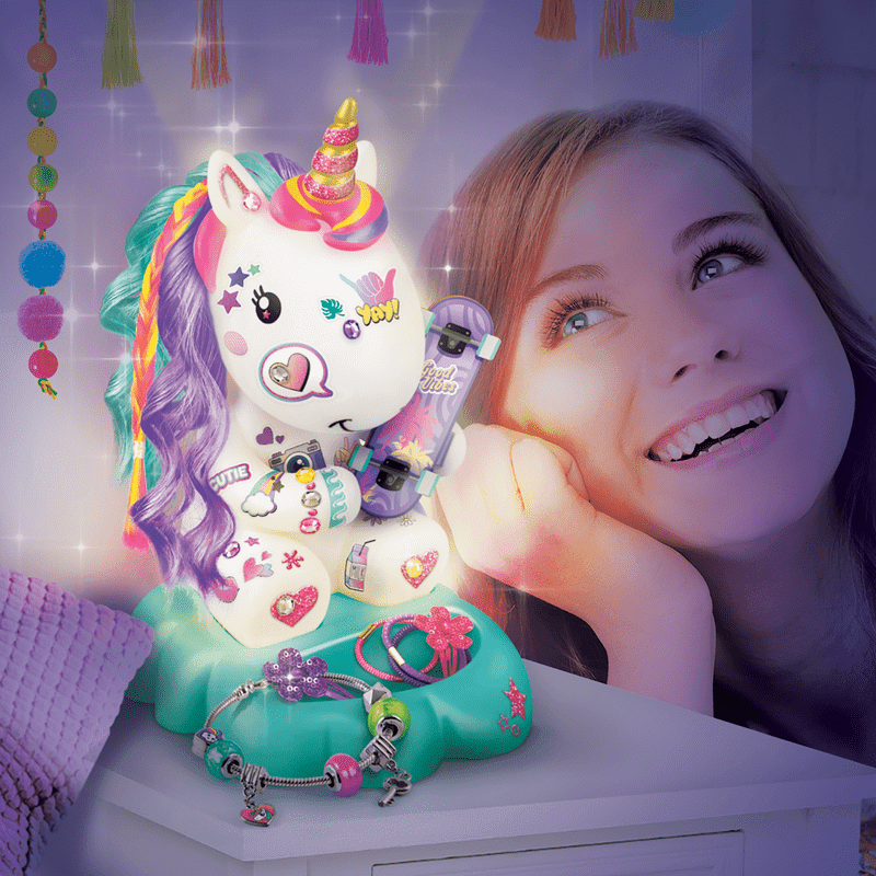Unicornio Lámpara DIY - Unicorn Lamp DIY - Style 4 Ever - OFG208 - CanalToys