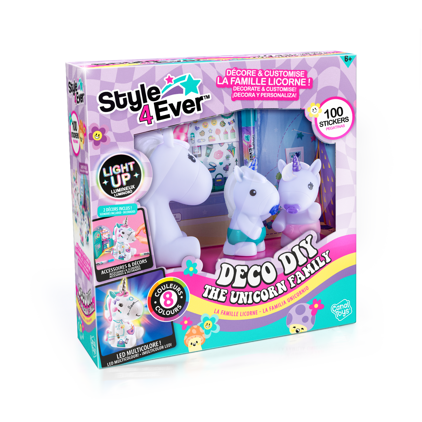 The Unicorn Family Light Up