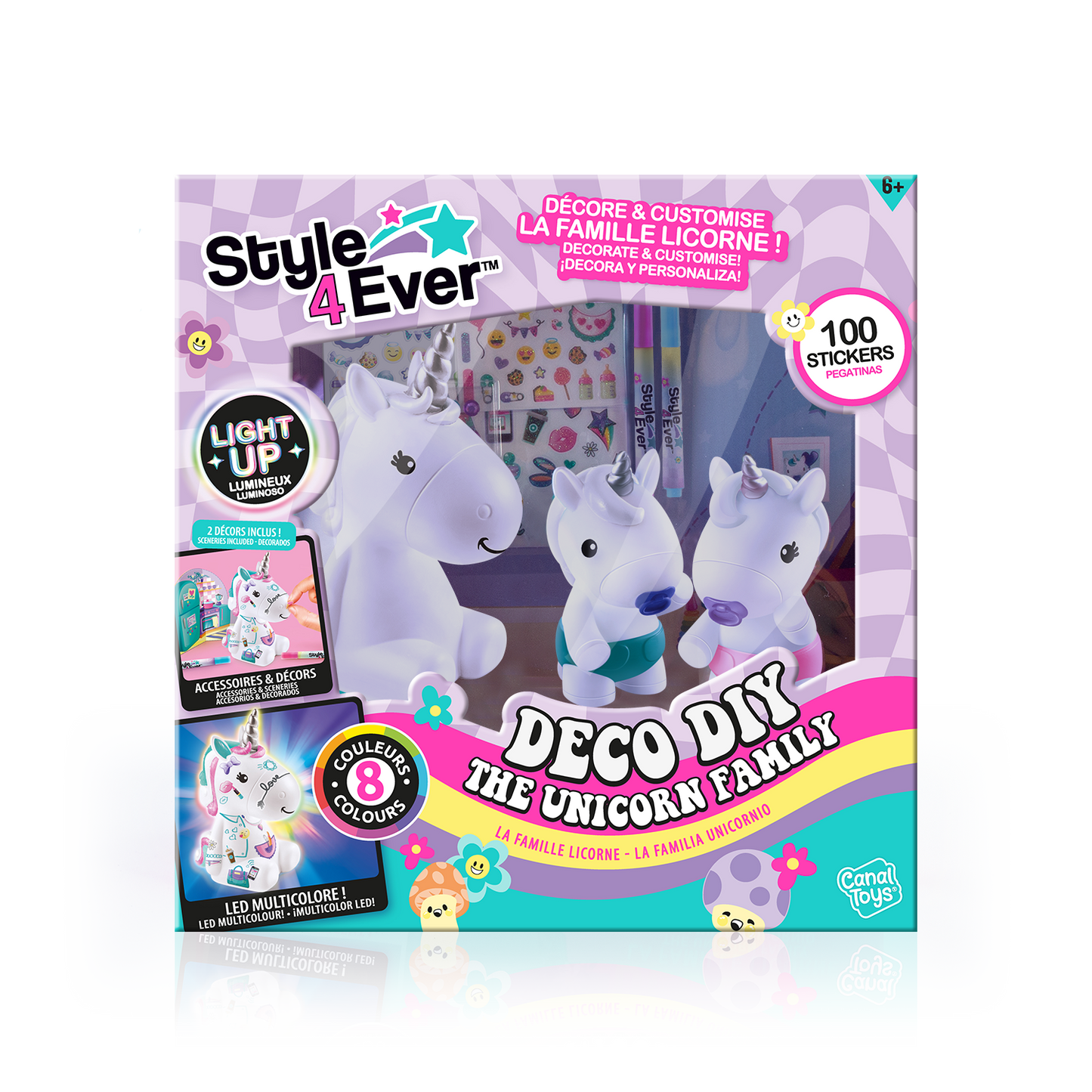 The Unicorn Family Light Up