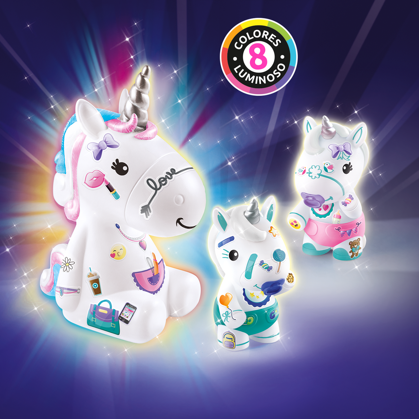 The Unicorn Family Light Up
