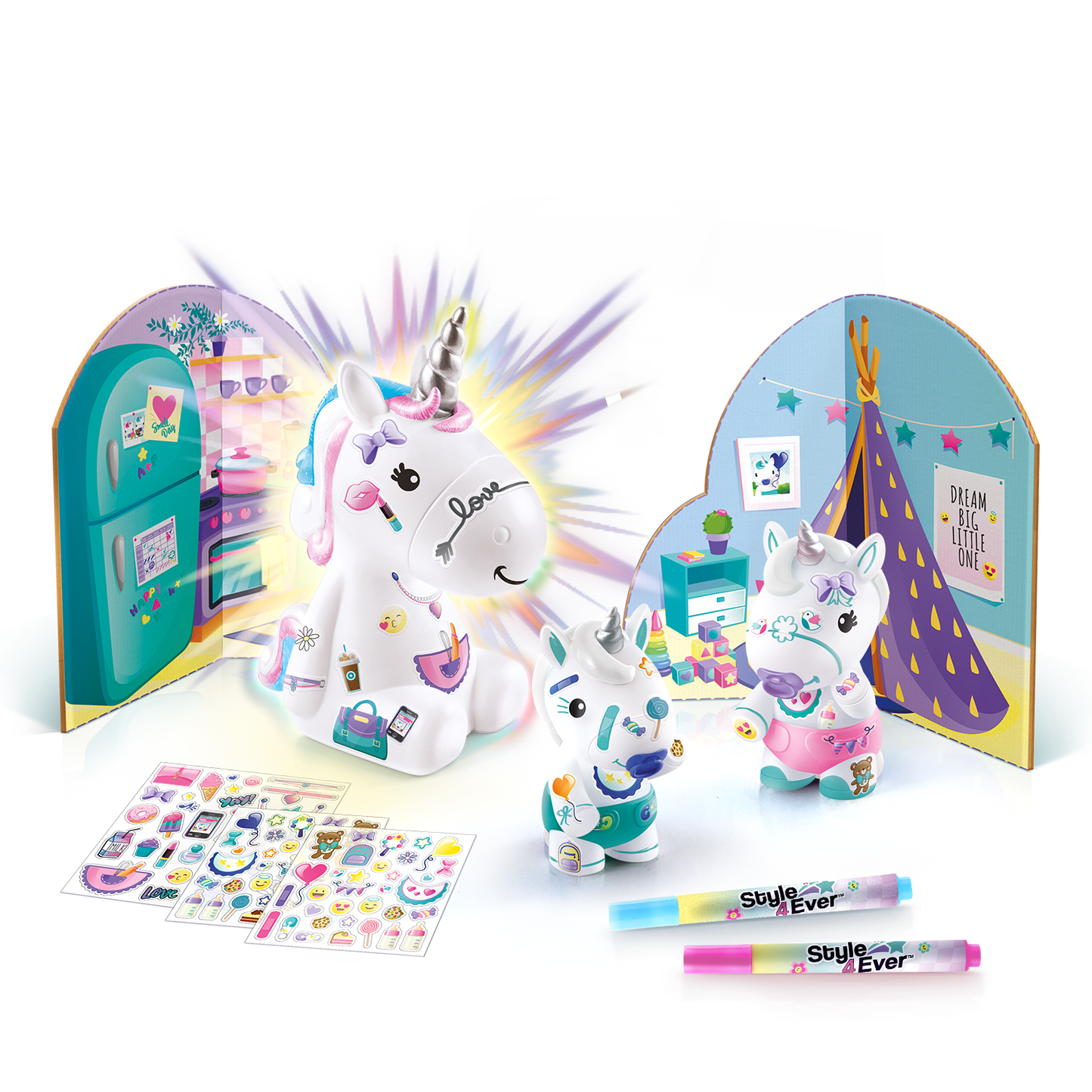 The Unicorn Family Light Up