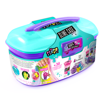 Mini Maletín de Slime que Brilla en la Oscuridad y Cambia de Color - Mini Slime Case Glow in the Dark and Colour Change - So Slime - SSC 049 - CanalToys