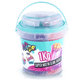 Súper cubo de Slime con Decoraciones - Slime Super Bucket with Decorations - Premade Slime - So Slime - SSC148 - CanalToys