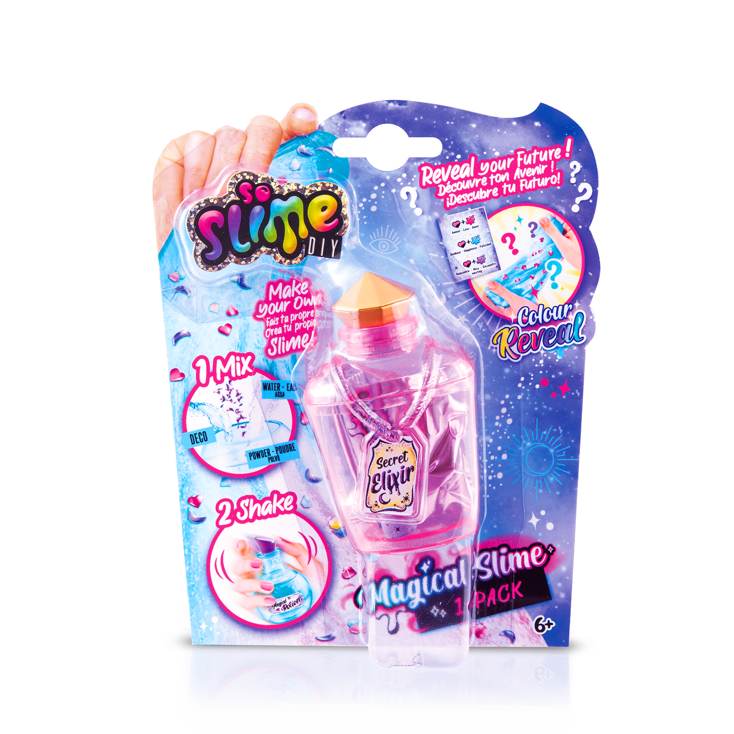 Slime Poción Mágica Blíster - Magical Slime 1 Pack - Magical Slime - SSC201 - CanalToys