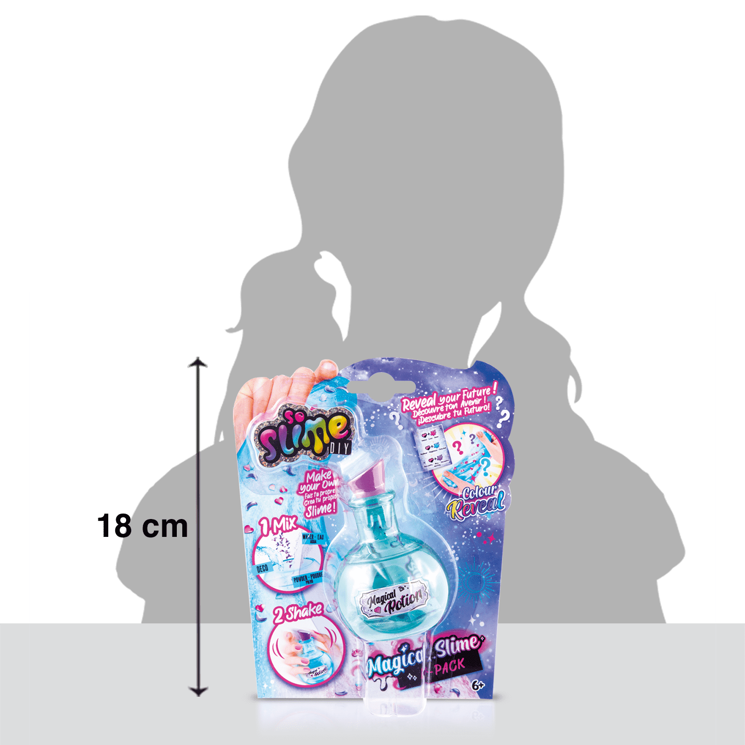 Slime Poción Mágica Blíster - Magical Slime 1 Pack - Magical Slime - SSC201 - CanalToys